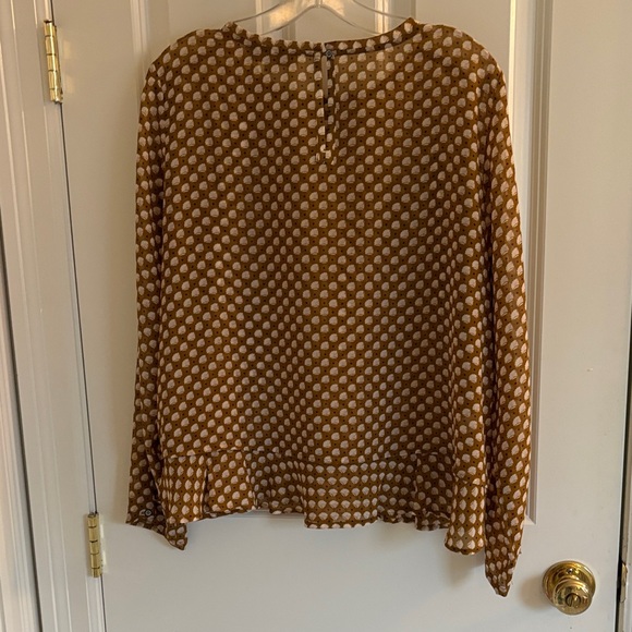 LOFT size LP Patterned Blouse - Picture 5 of 6